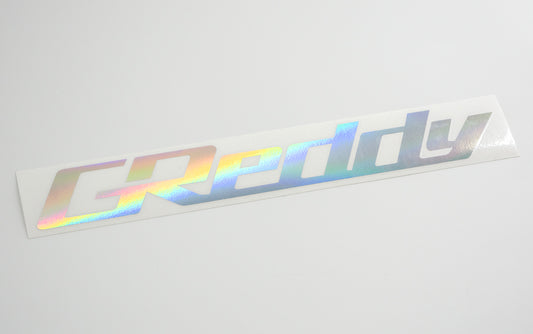 Greddy logo sticker Aurora Version